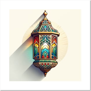 Arabic Elegance: A Kaleidoscopic Lantern Posters and Art